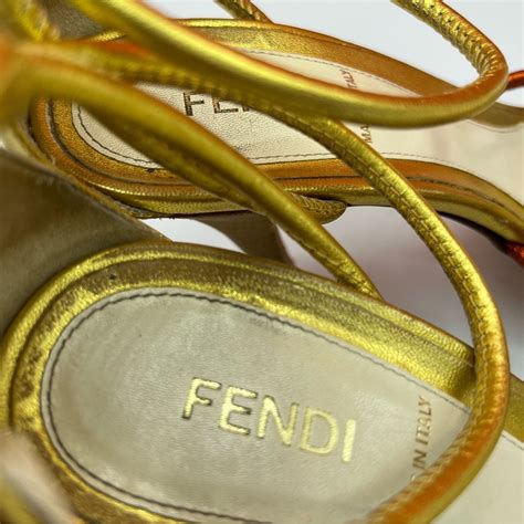 fendi kitten heel|Fendi Vintage Black Leather Open Toe Mirror Kitten Heels  .